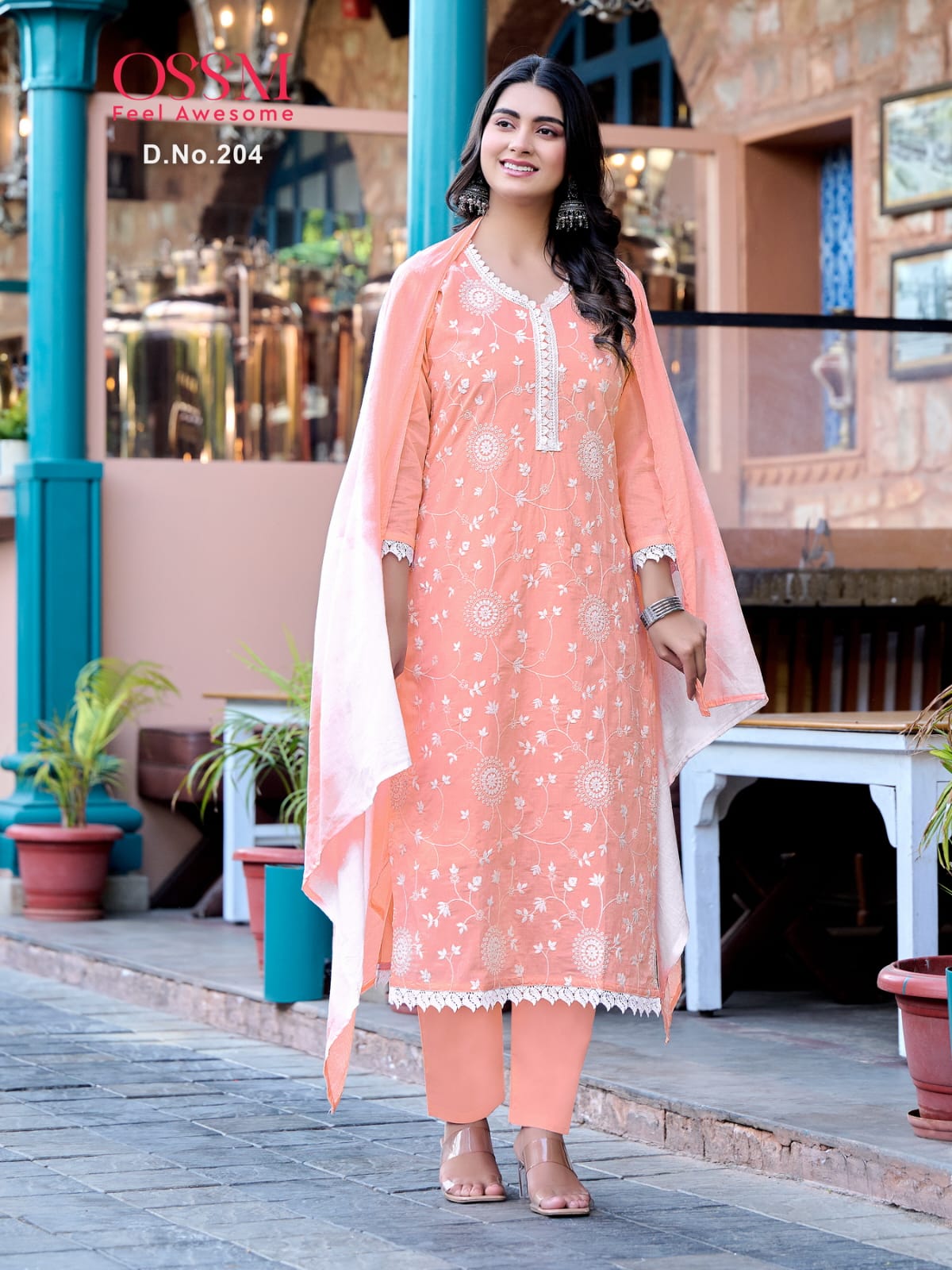 Summer Style Vol 2 By Ossm Cotton Kurti With Bottom Dupatta Orders In India